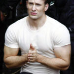 Крис Эванс (Капитан Америка) торс