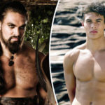 Джейсон Момоа (Аквамен) торс