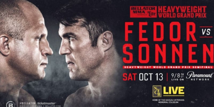 Бой Федора Емельяненко и Чела Соннена