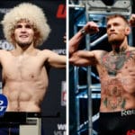 Взвешивание Конора и Хабиба