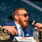 пресс-конференция Конора и Хабиба перед UFC 229