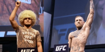 Взвешивание Конора и Хабиба