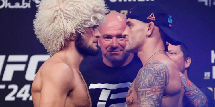 Хабиб Нурмагомедов против Дастин Пуарье