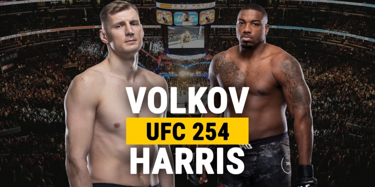 Полный бой Александр Волков против Уолта Харриса