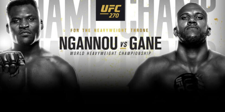 Видео боя Фрэнсис Нганну — Сирил Ган, UFC 270