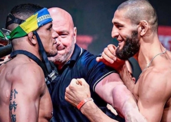 Хамзат Чимаев против Гилберт полный бой